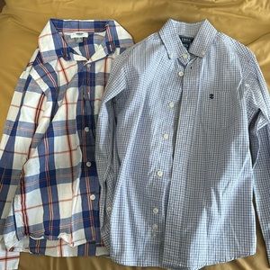 IZOD and Old Navy shirts size 8
